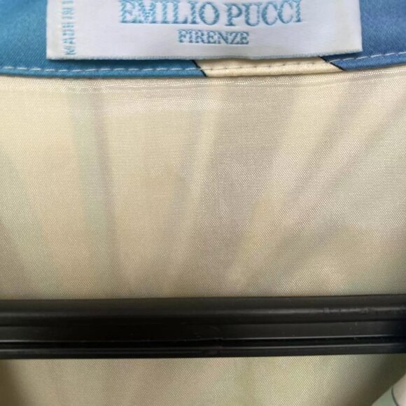 Emilio Pucci Shirt Dress Blue - Picture 3 of 5